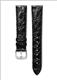 Semi matt black calf leather L682100667 Lugs 19mm