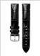 Bright black alligator L682110283 Lugs 19mm