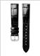 Bright black alligator L682111473 Lugs 18mm