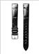 Bright black alligator L682111475 Lugs 13mm