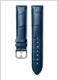 Matt blue alligator L682154063 Lugs 19mm